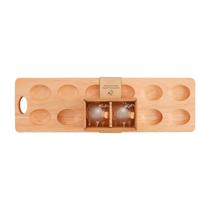 MudPie 41580013 Reversible Deviled Egg &amp; Serving Board