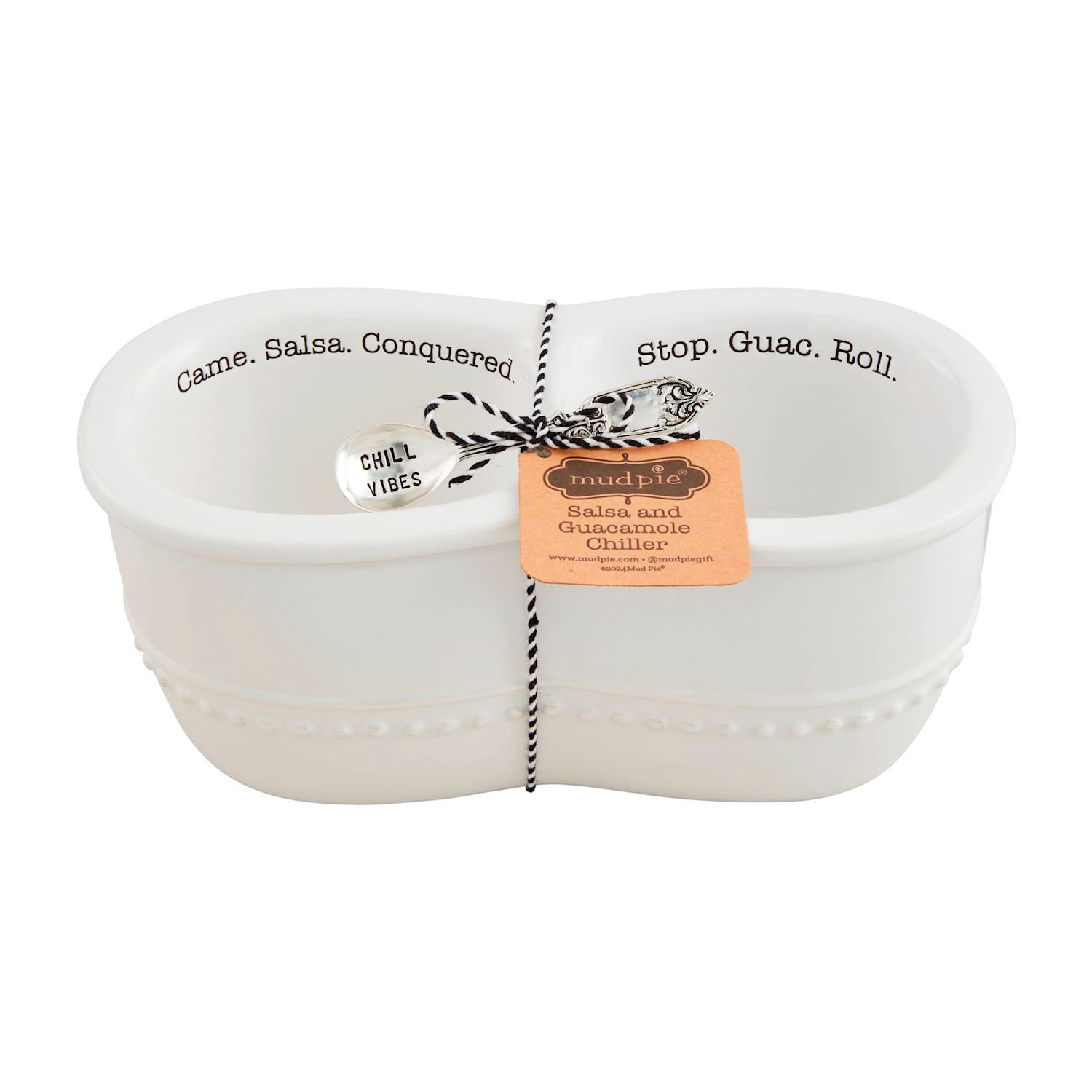 MudPie 41860088 Salsa &amp; Guacamole Chiller Set