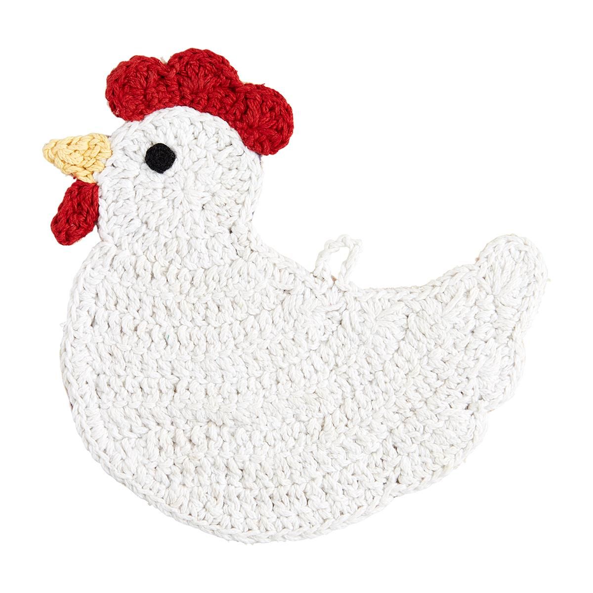 MudPie 41170083 Farm Crochet Trivits