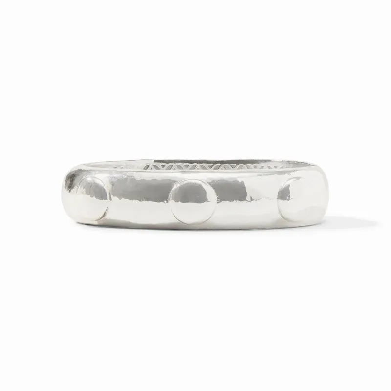 Julie Vos BG329S00 Solara Hinge Bangle -Silver O/S