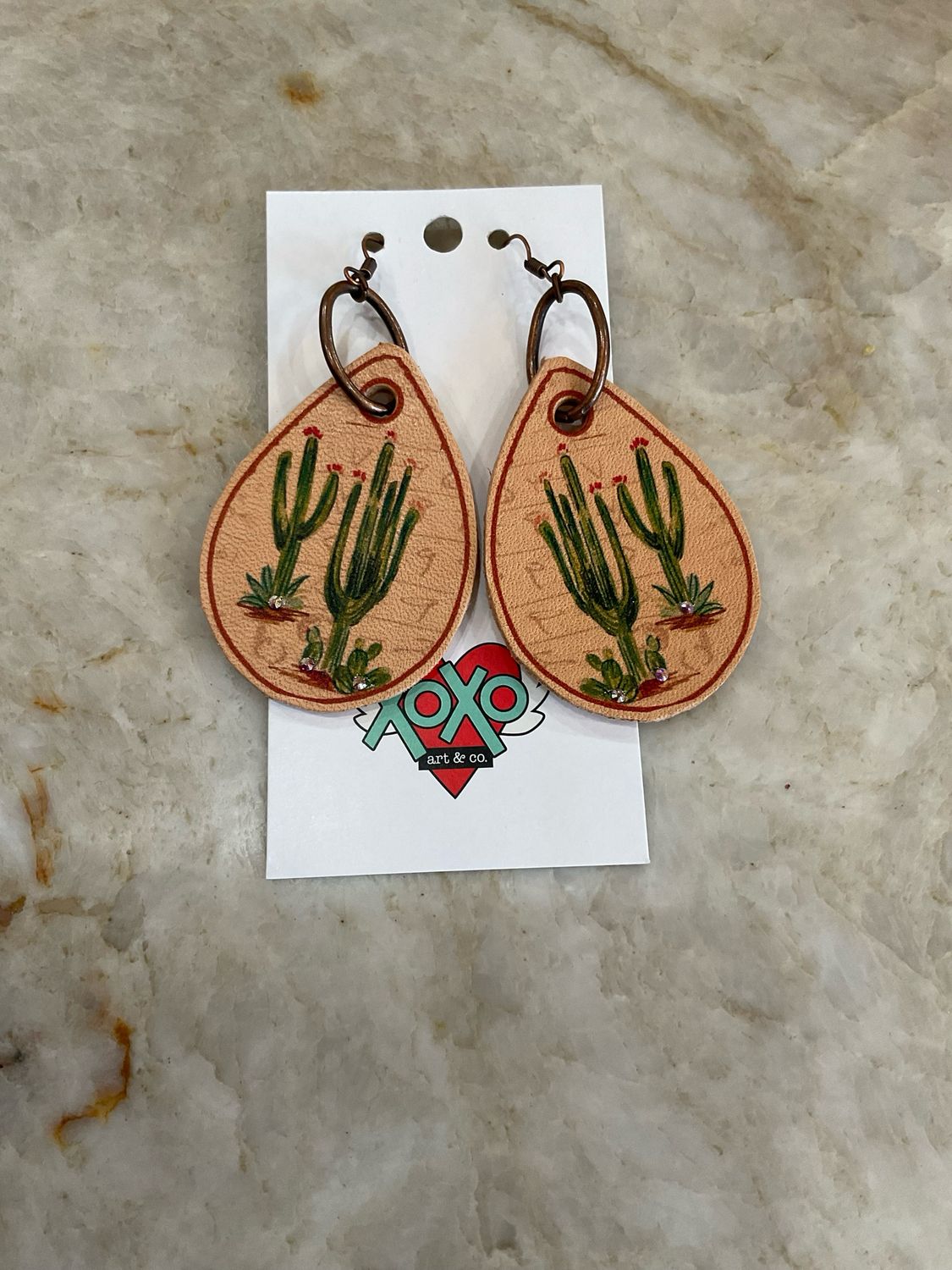  XOXO 2-A121 Grandpa's Wallpaper Earrings 