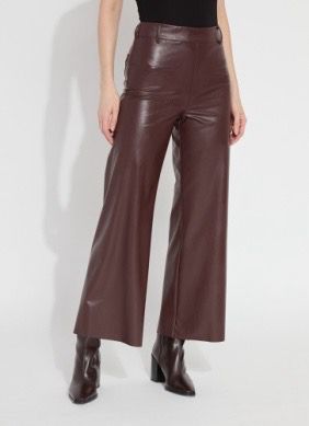 Lysse 10-3253-M8 HW Veg. Leath. wide leg-Burgundy