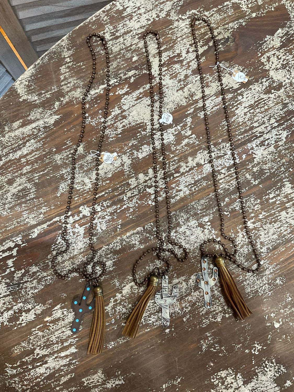 Accessories To Go  Cactus Necklace  Long 