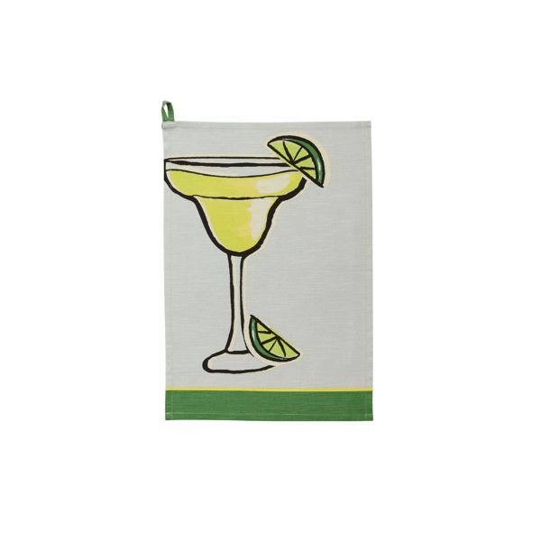 Mudpie 42170178 Color Trim Cocktail Towels