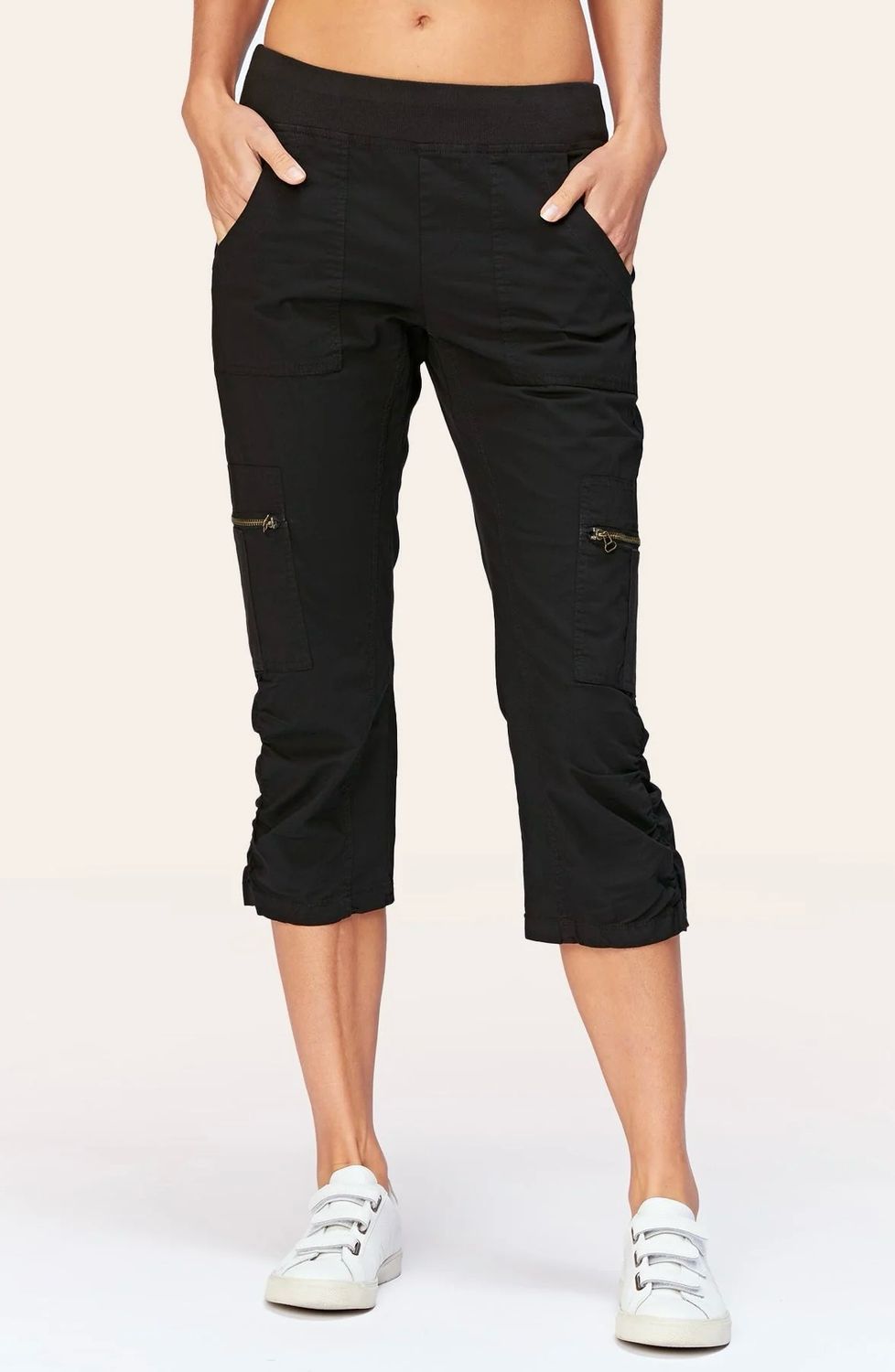 Wearables 21517W Nadia Crop Pant-Black