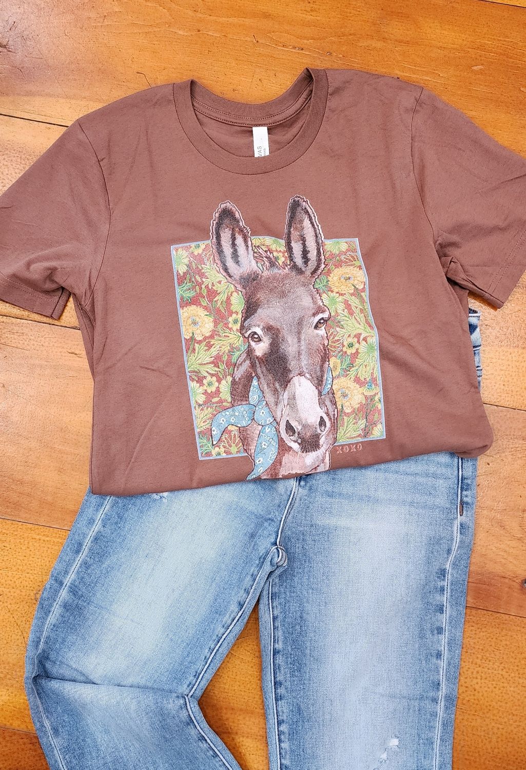 XOXO Bandanna Donkey SS Tee 