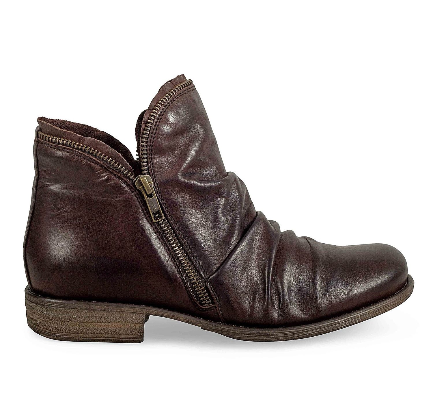 MiZ MOOZ Luna Bootie- Brown