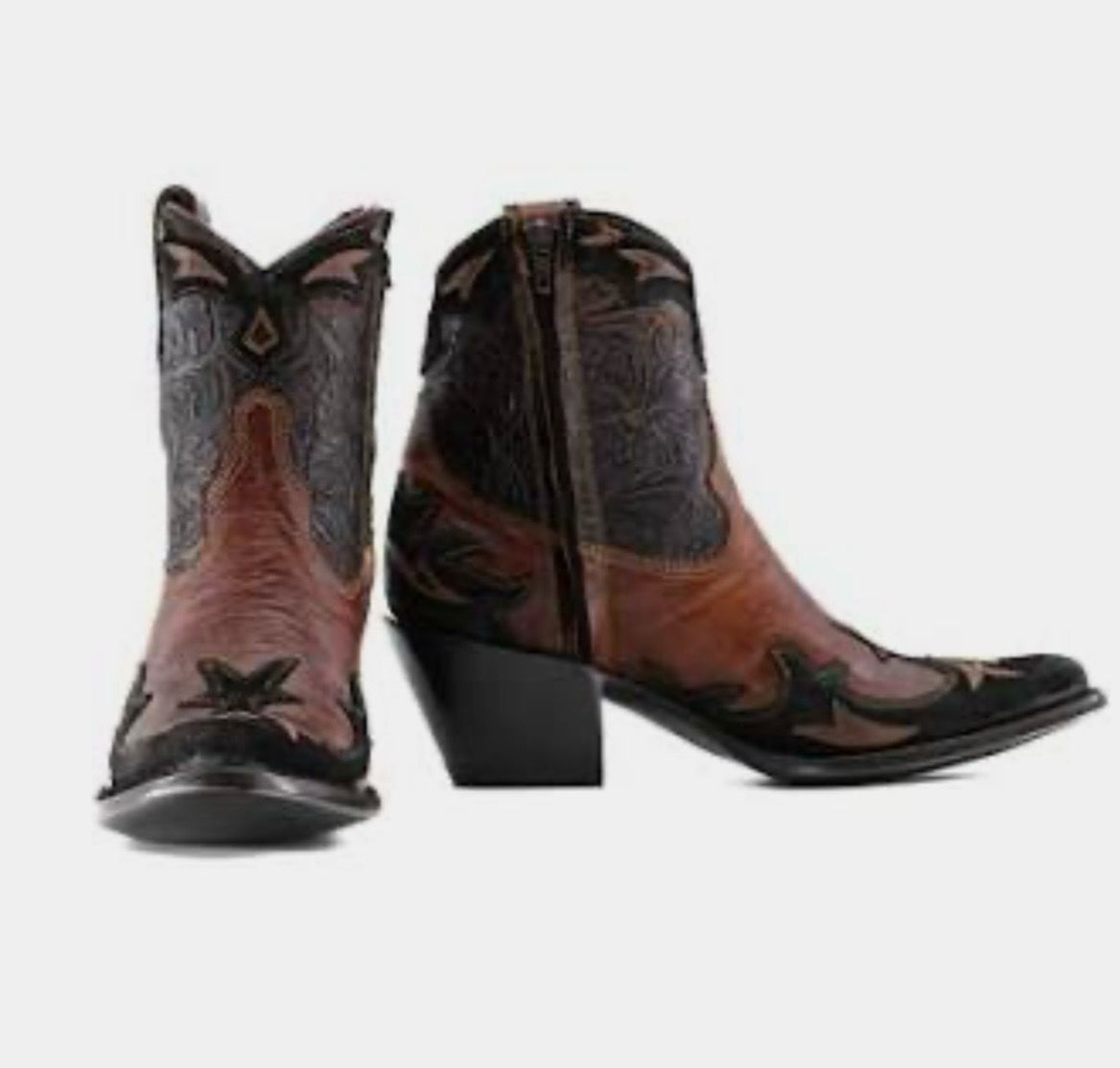Old Gringo BL4077-1T4L Giant 7in. Cognac Bootie