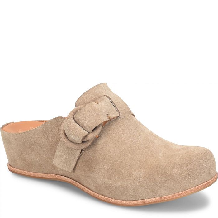 Kork-Ease KE00257 Kori SlipOn Clog-Taupe Suede
