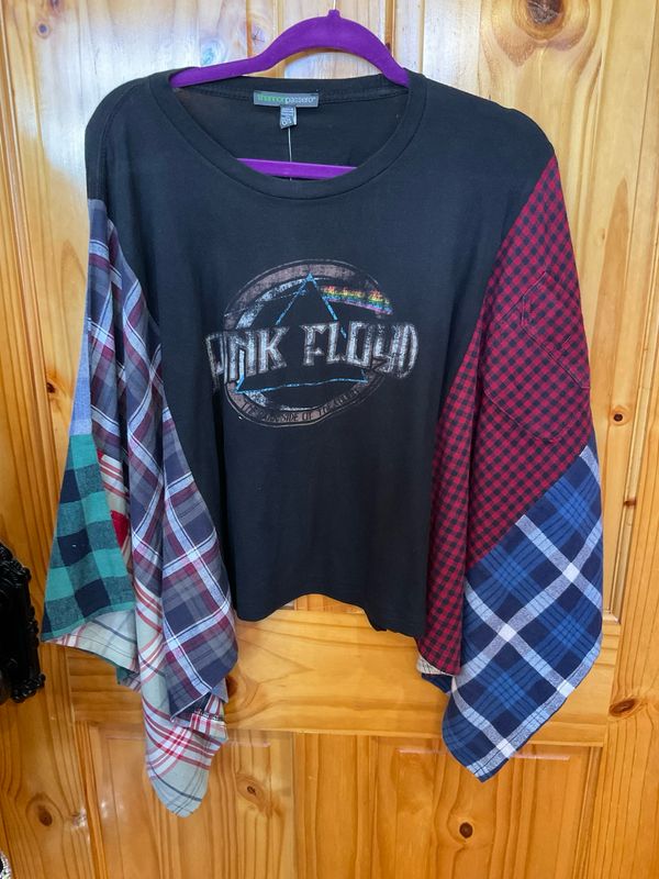 Shannon Passero 5576 Flannel Band Tee -One Size