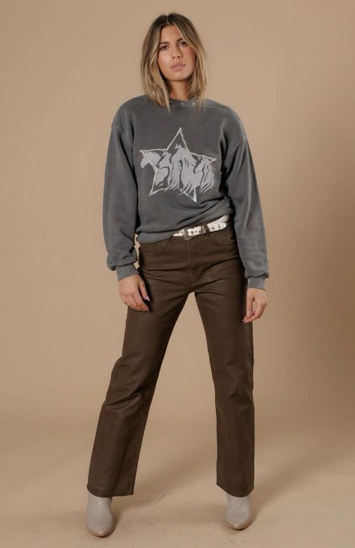 All Us Star Horse Long-Sleeve Sweatshirt