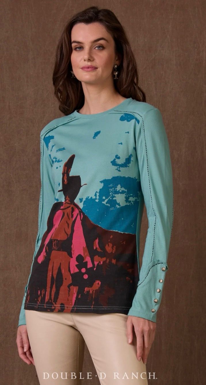 Double D T4143 Serenity Rising Top