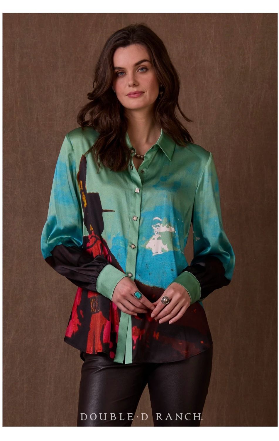 Double D T4147 Serenity Rising Top