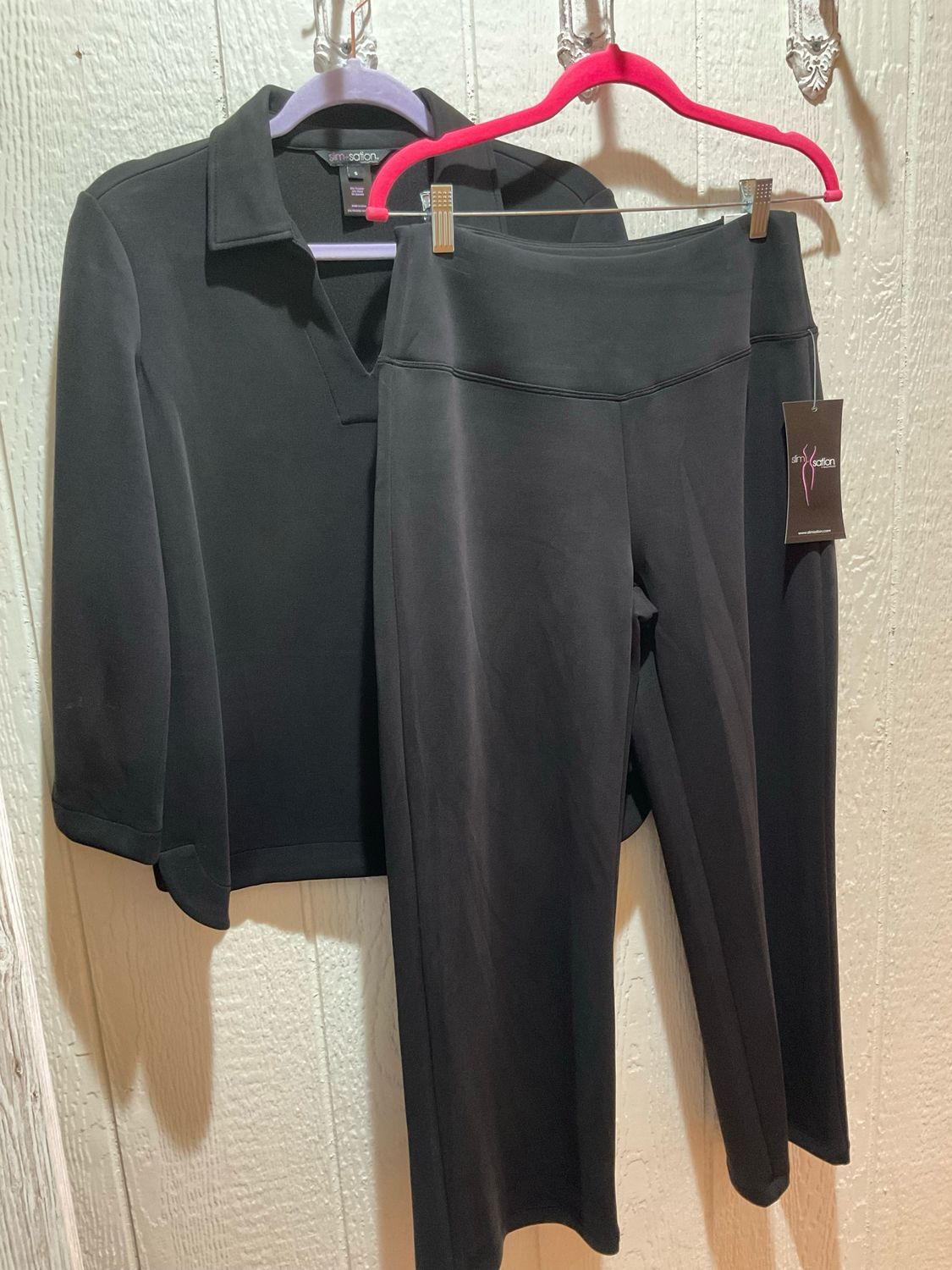 Slimsation M16722PM WideBand Crop PullOn-Black