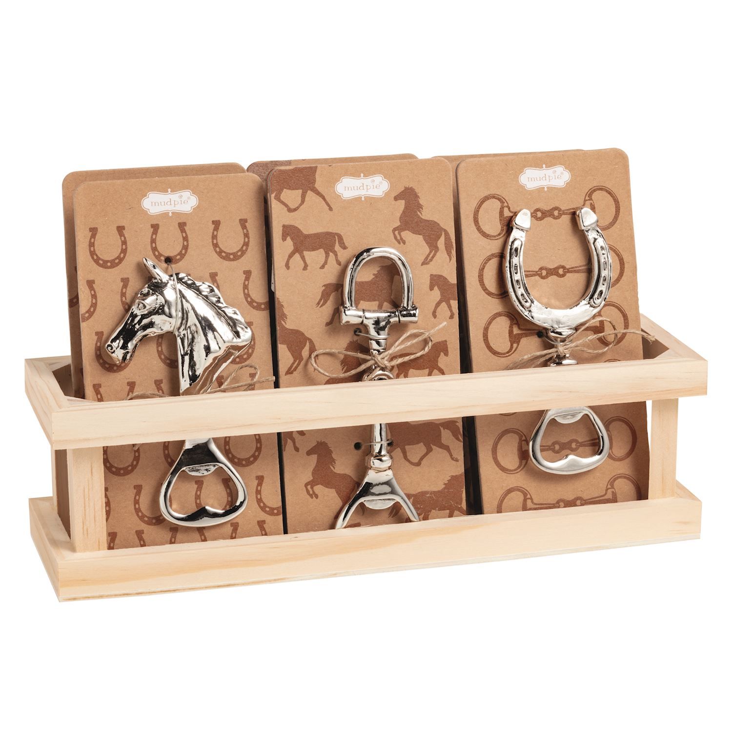 MudPie 48600246  Horse Metal Bottle Opener