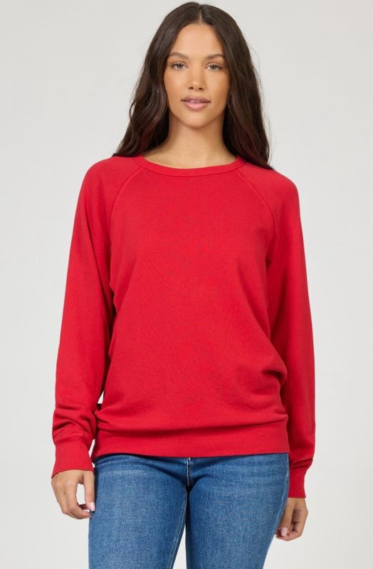 Dear John DSW3158U9SSA Lilja Sweatshirt-Salsa
