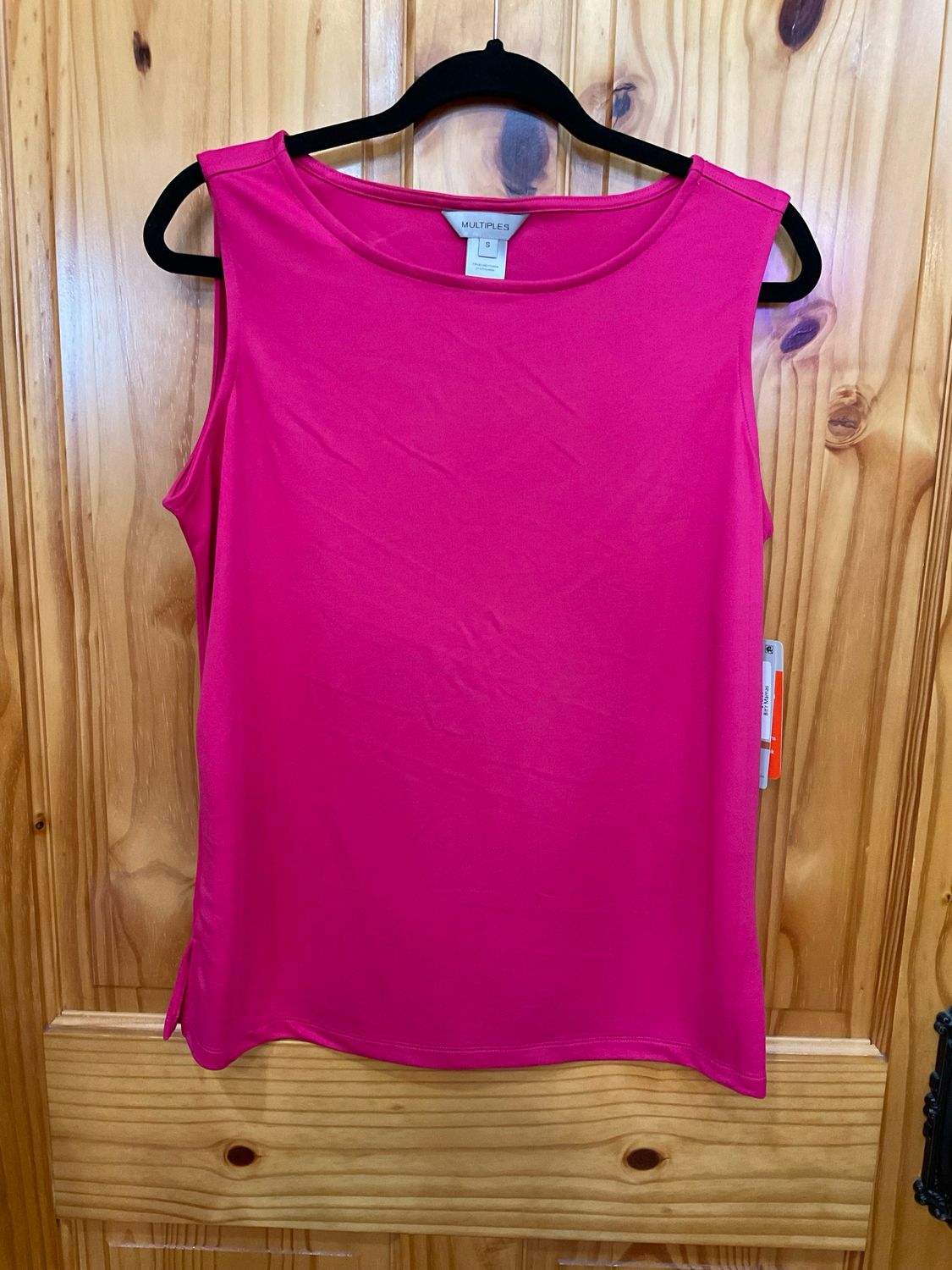 Multiples M16101TM Hi Neck Tank-Candy Pink