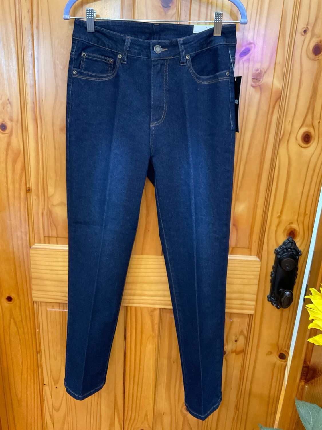 Slimsation M16725PM Straight Leg Ankle Pant Jean