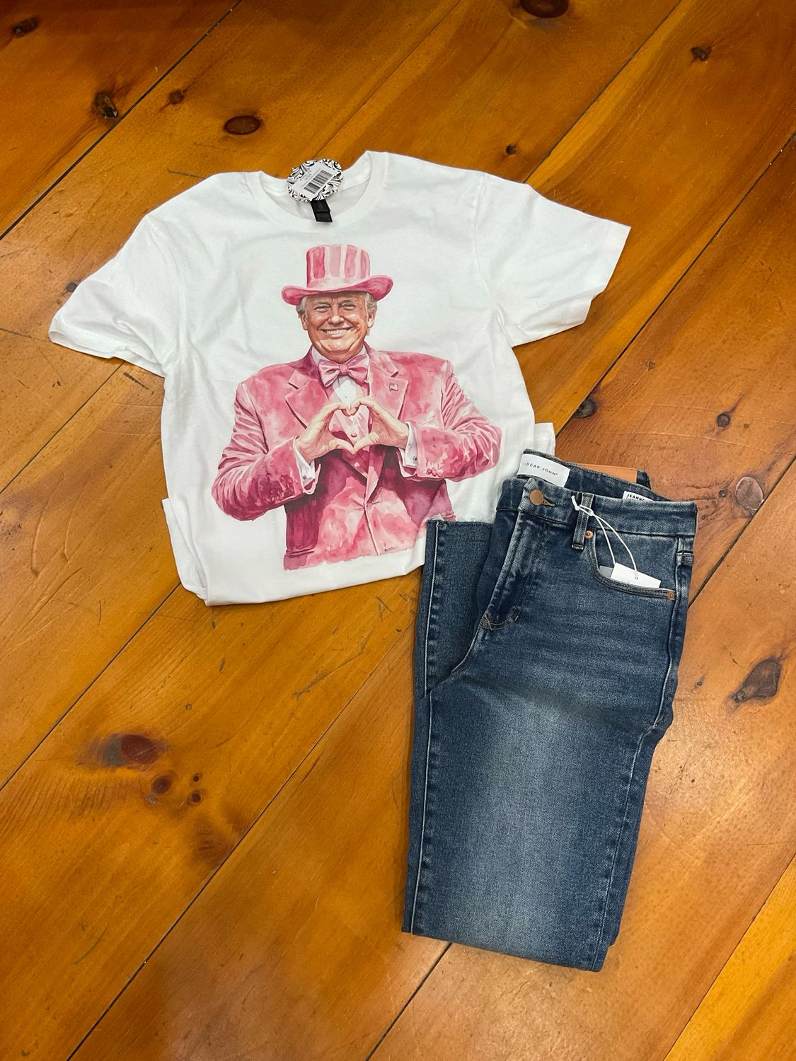 JCoons Trump Valentine Tee-White