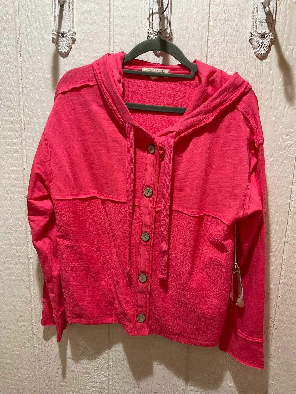 Habitat 26838 Escape Modal Hoodie-Poppy