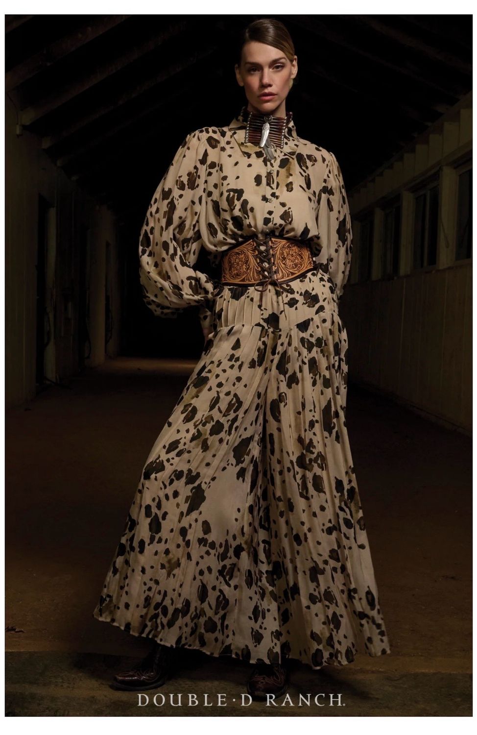 Double D P642 Chrome Pant-Print