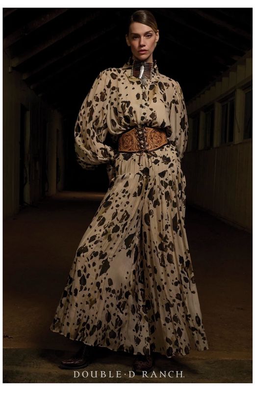 Double D P642 Chrome Pant-Print