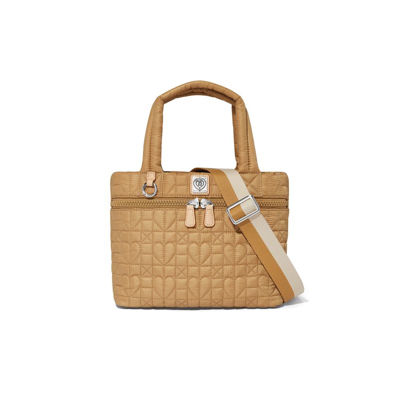 Brighton H55324 Adrienne Small Tote-Camel
