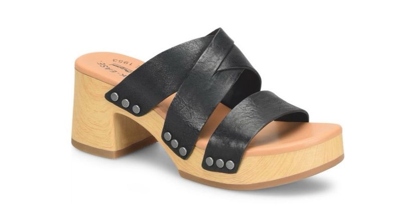 Kork Ease KE00250 Emersen Platform Sandal-Black