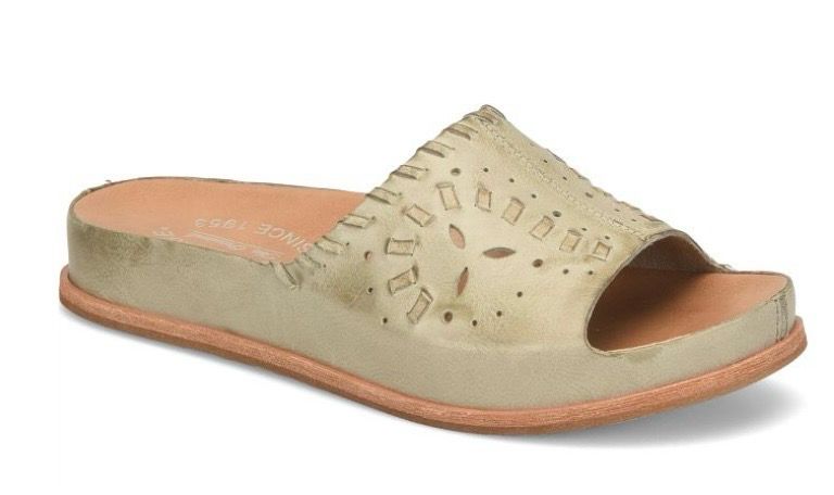 Kork Ease KE00301 Tutsi Woven Sandal-Light Green