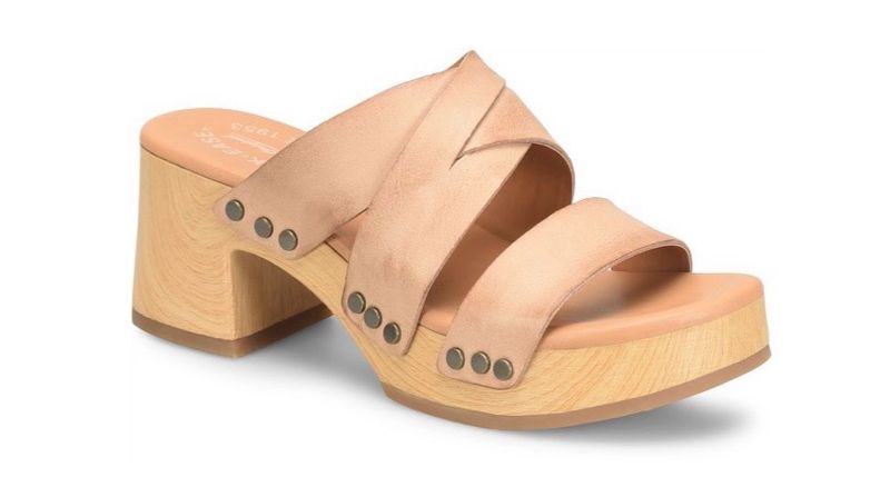 Kork Ease KE00250 Emersen Platform Sandal-Natural