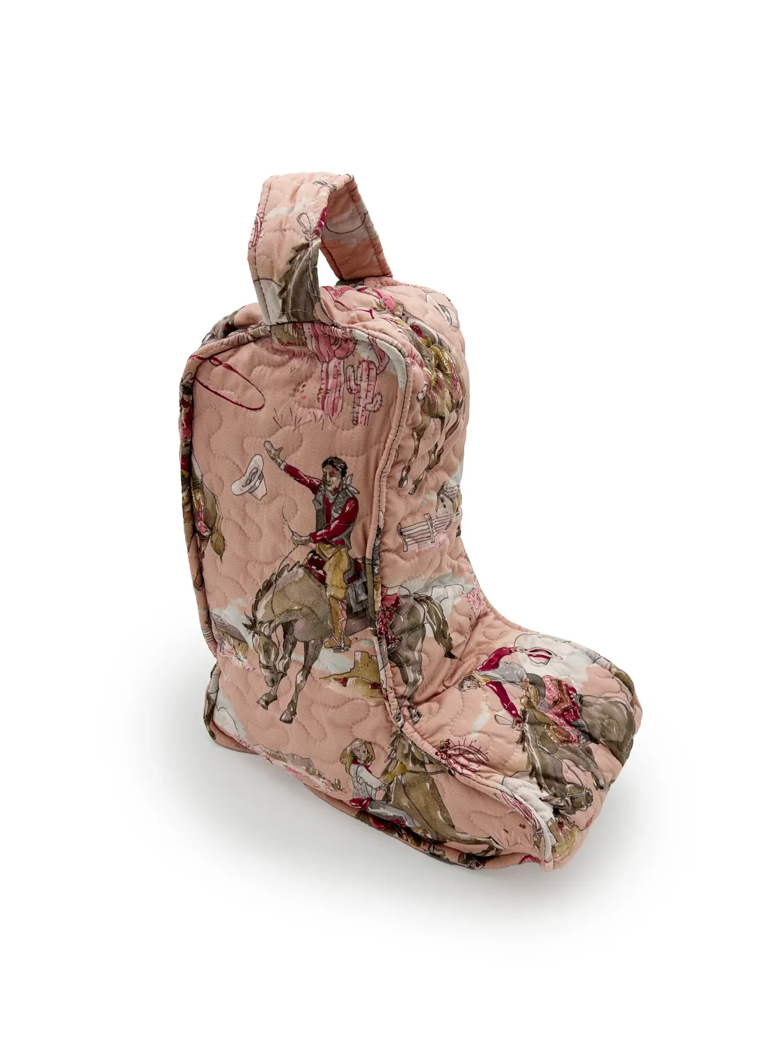 Ida Mae Home Birdie Rose Quilted Boot Bag