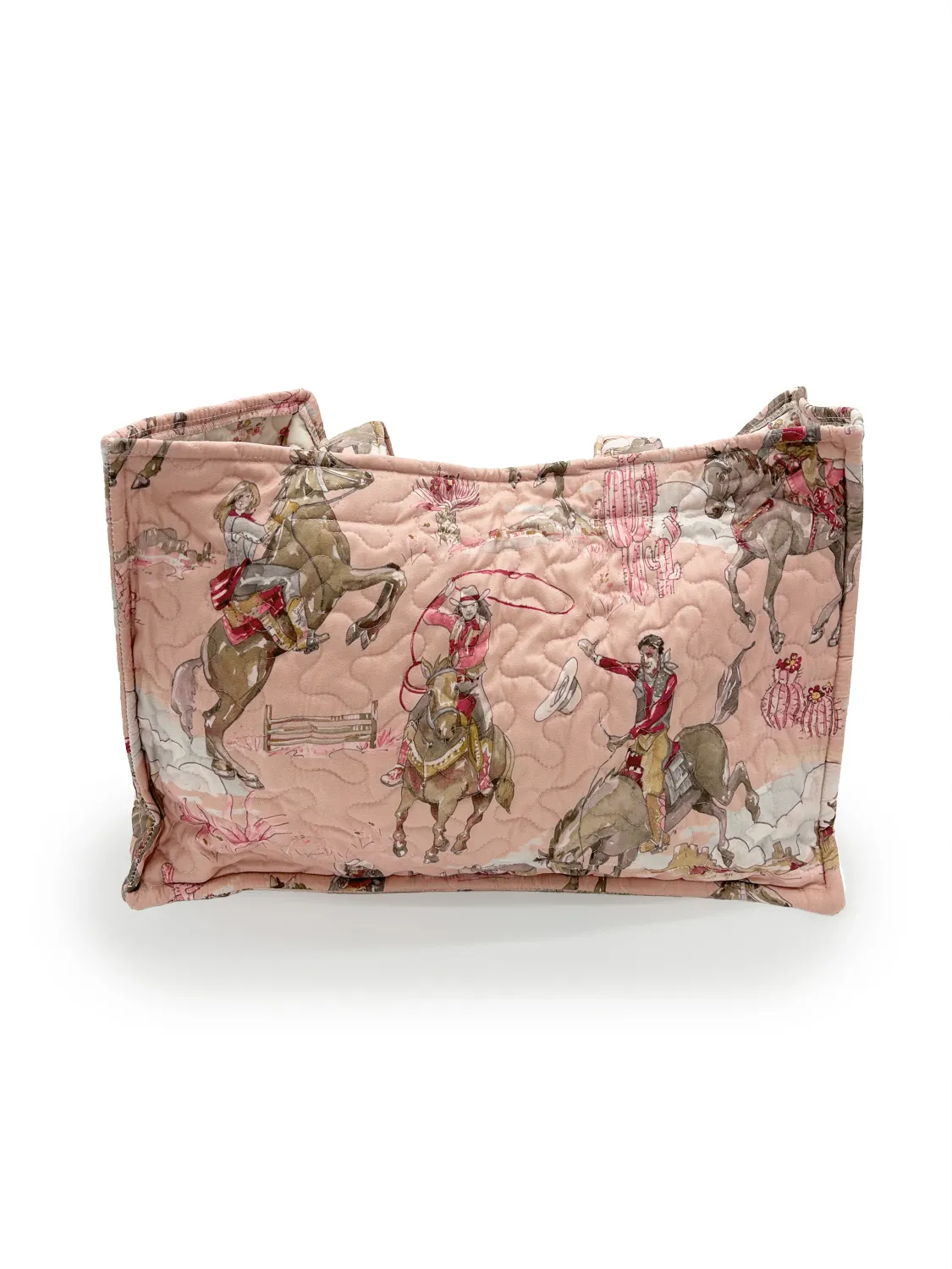 Ida Mae Home Birdie Rose Quilted Tote Bag