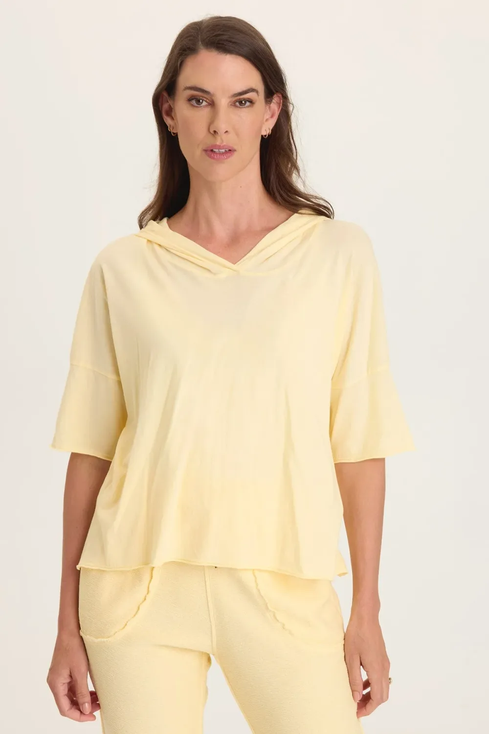 Wearables 14836W Coen Hooded Tee-Lunaria