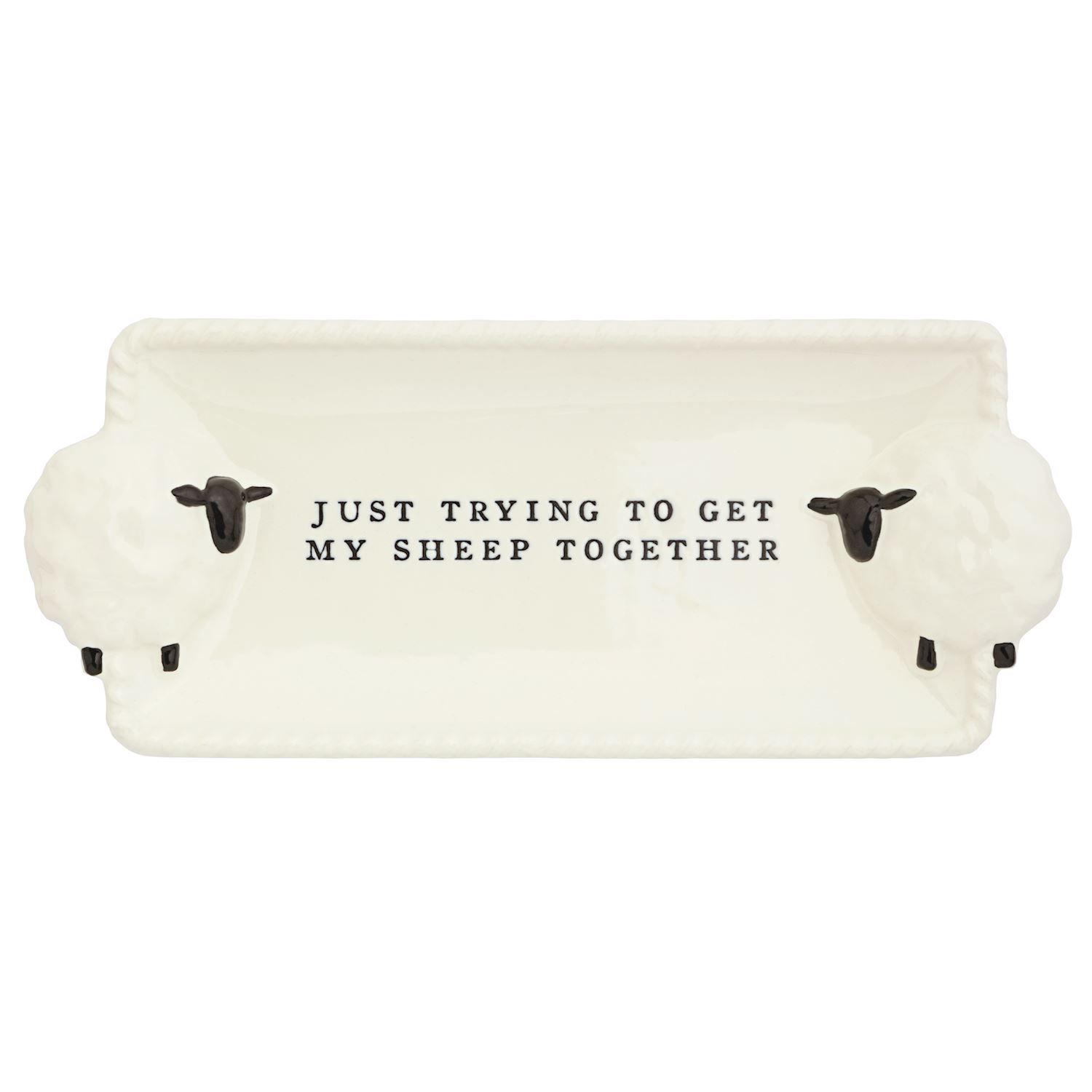 MudPie 42200220 Farm Everything Plate