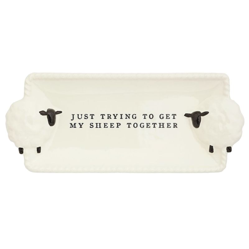 MudPie 42200220 Farm Everything Plate