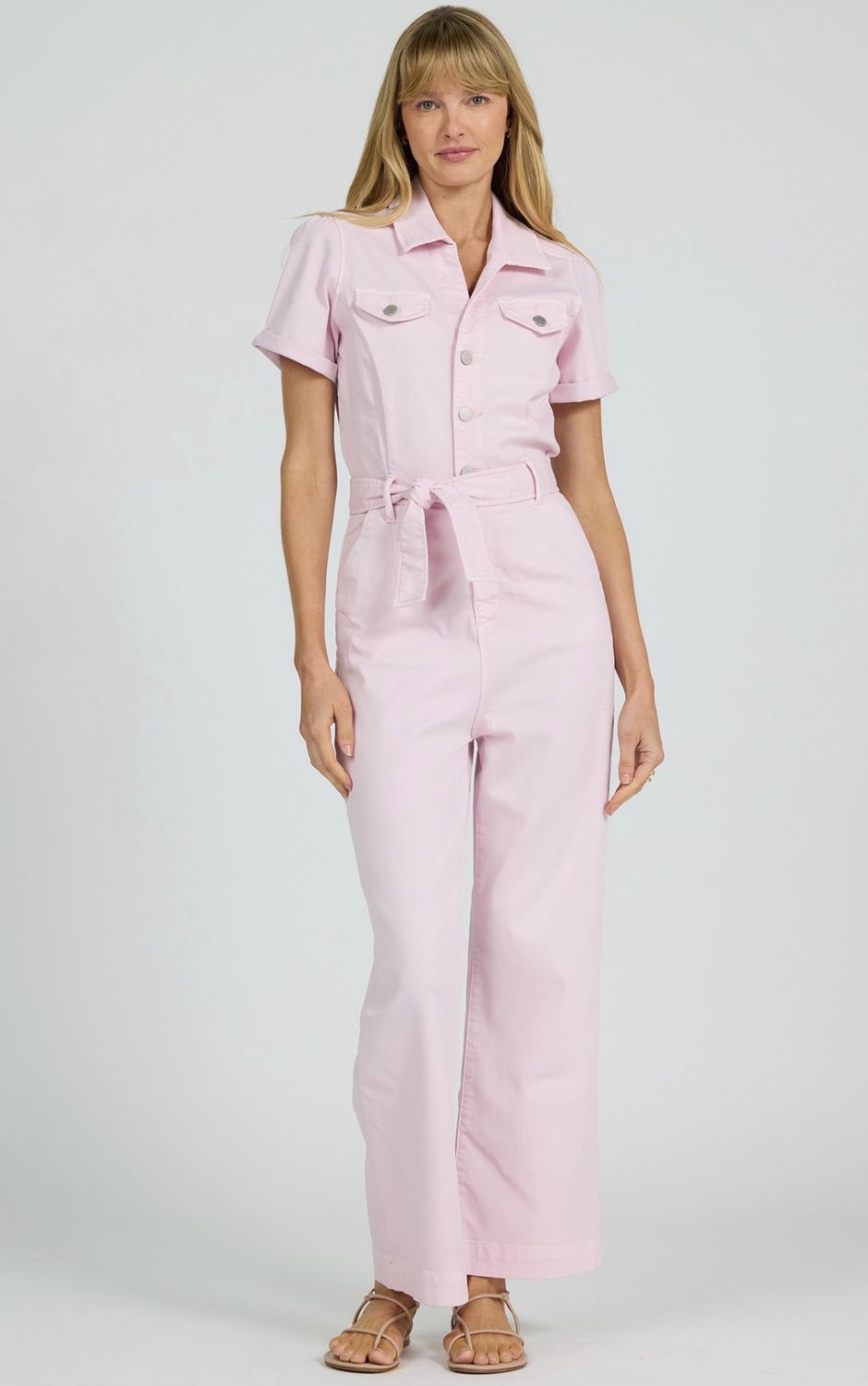 Dear John DPM27C118 RiveterJumpsuit-PaleLilac