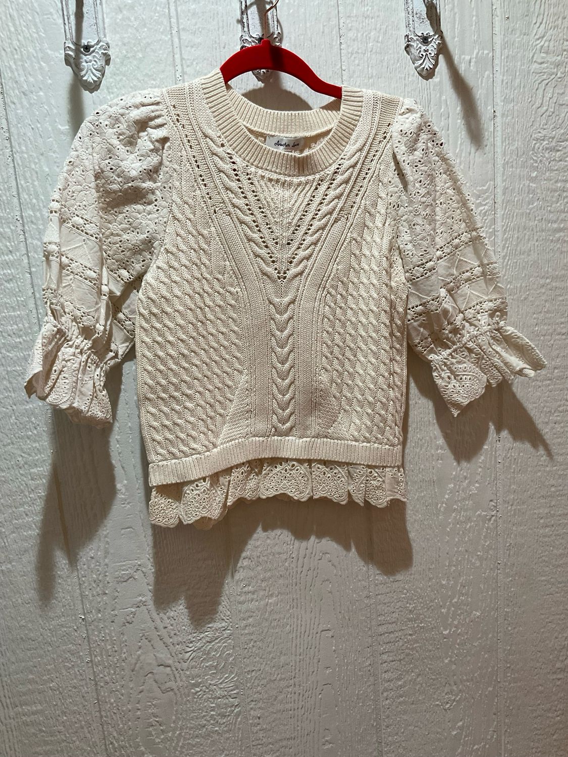 Another Love VCSW3322 Sabine Top-Vintage Cream