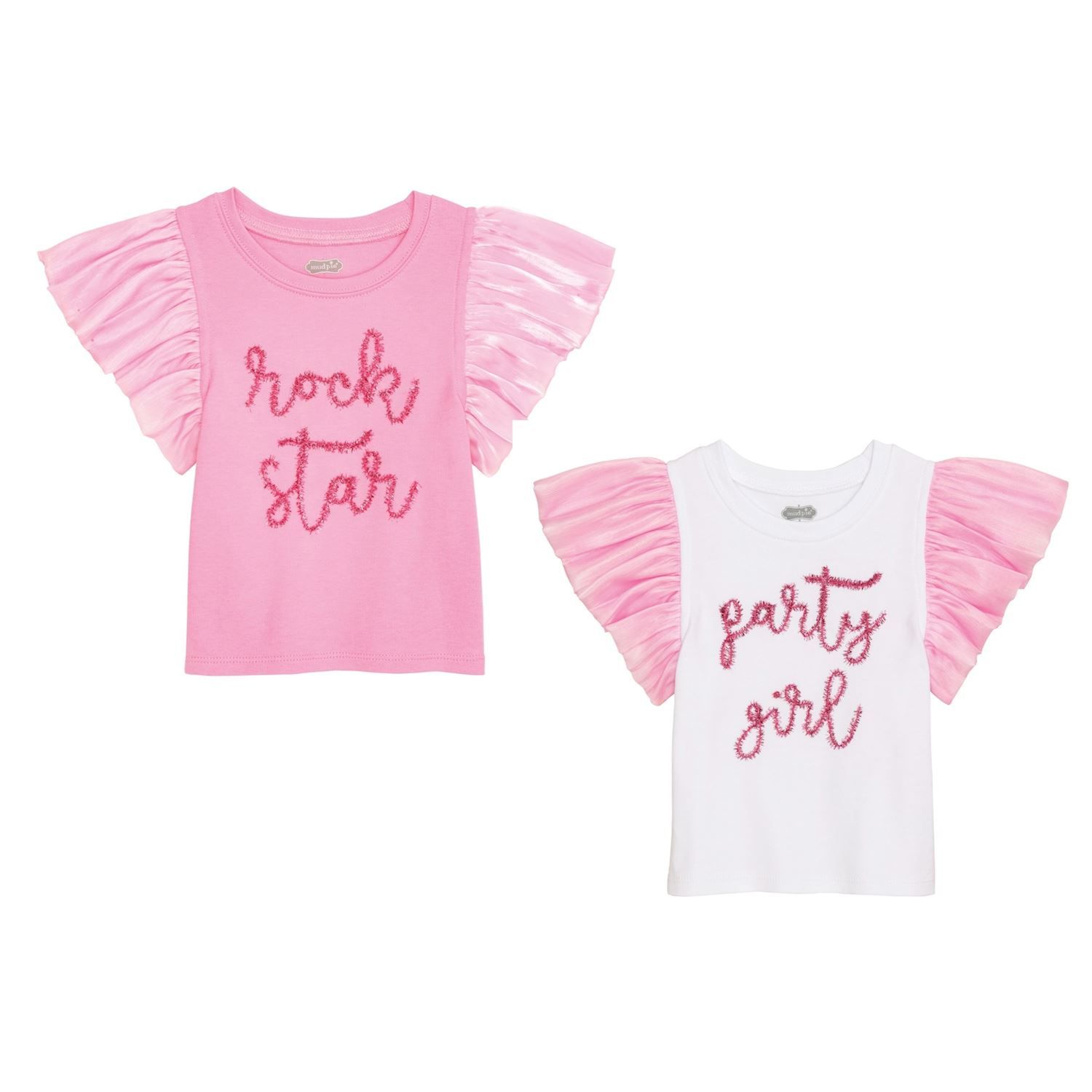 MudPie 15100308 Birthday Sparkle Tee