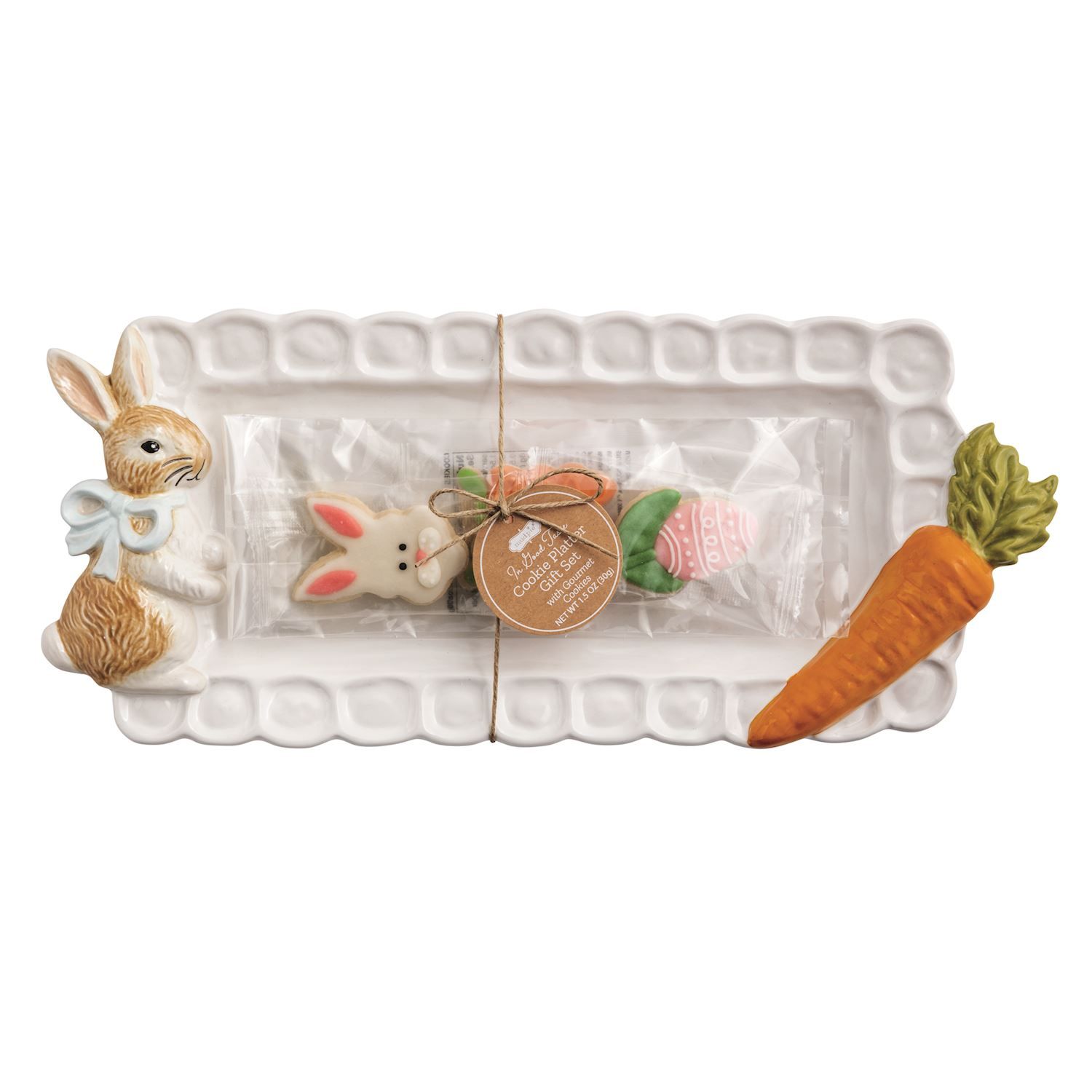 MudPie 40700886 Gourmet Easter Cookie Platter