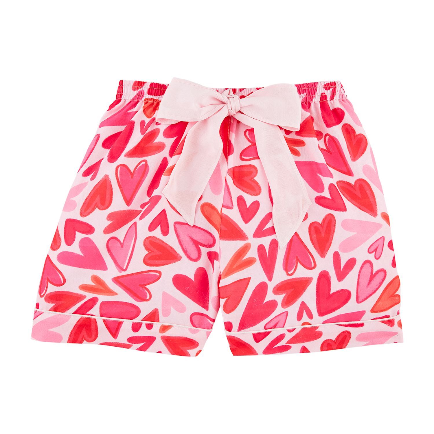 MudPie 81060006 Valentine PJ Shorts