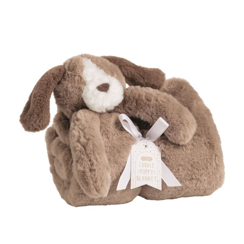MudPie 11000310 Puppy Plush Blanket