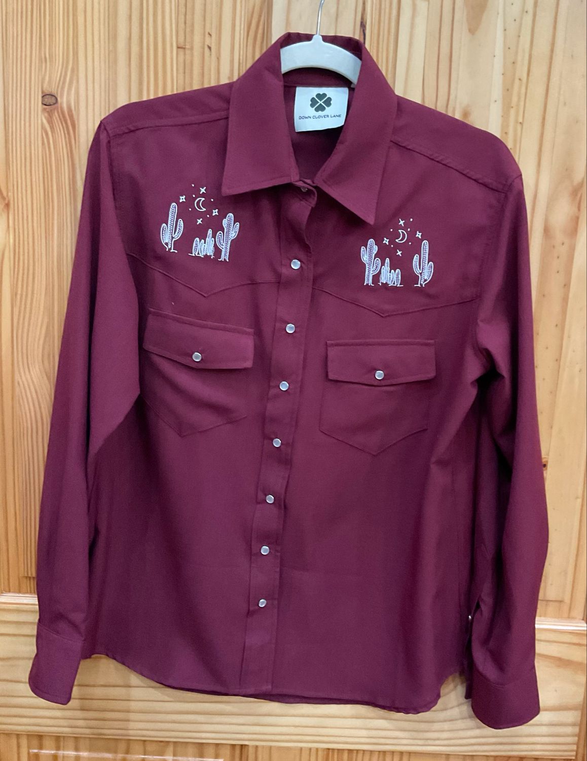Down Clover Lane Lee Ann LS Western Shirt 