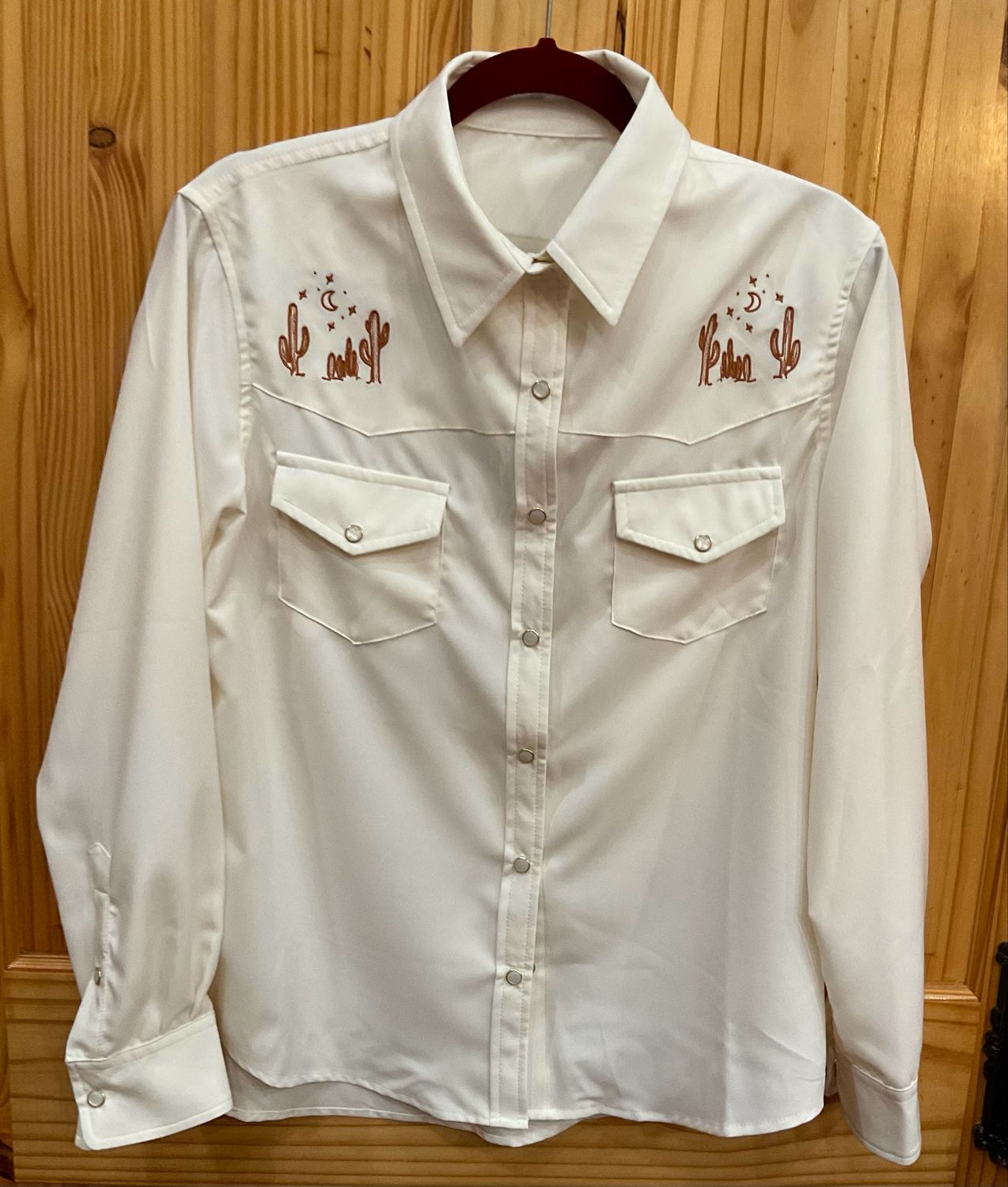 Down Clover Lane Jenna LS Western Shirt 