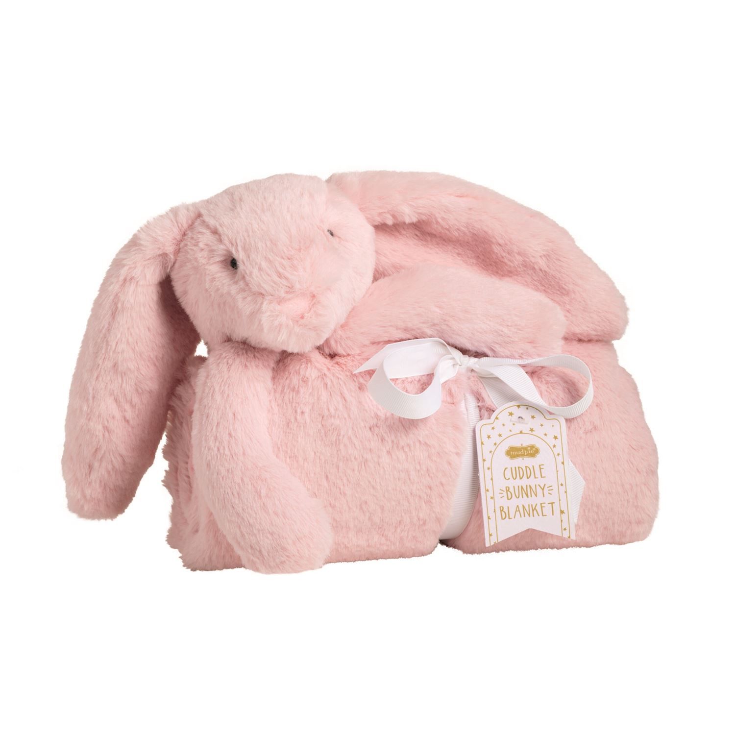 MudPie 11000295 Pink Plush Blanket