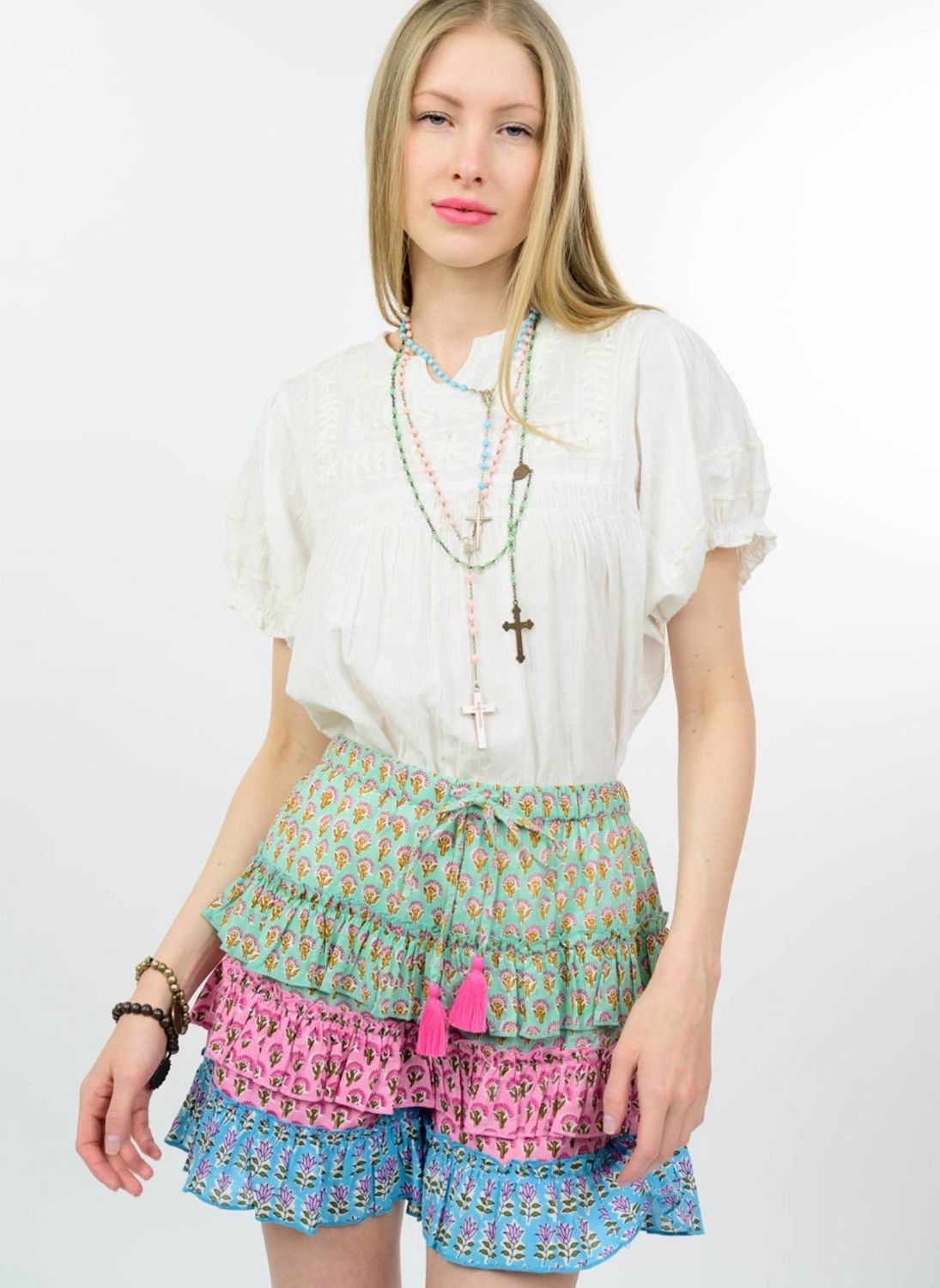 Sister Mary Patsy Top-Off White