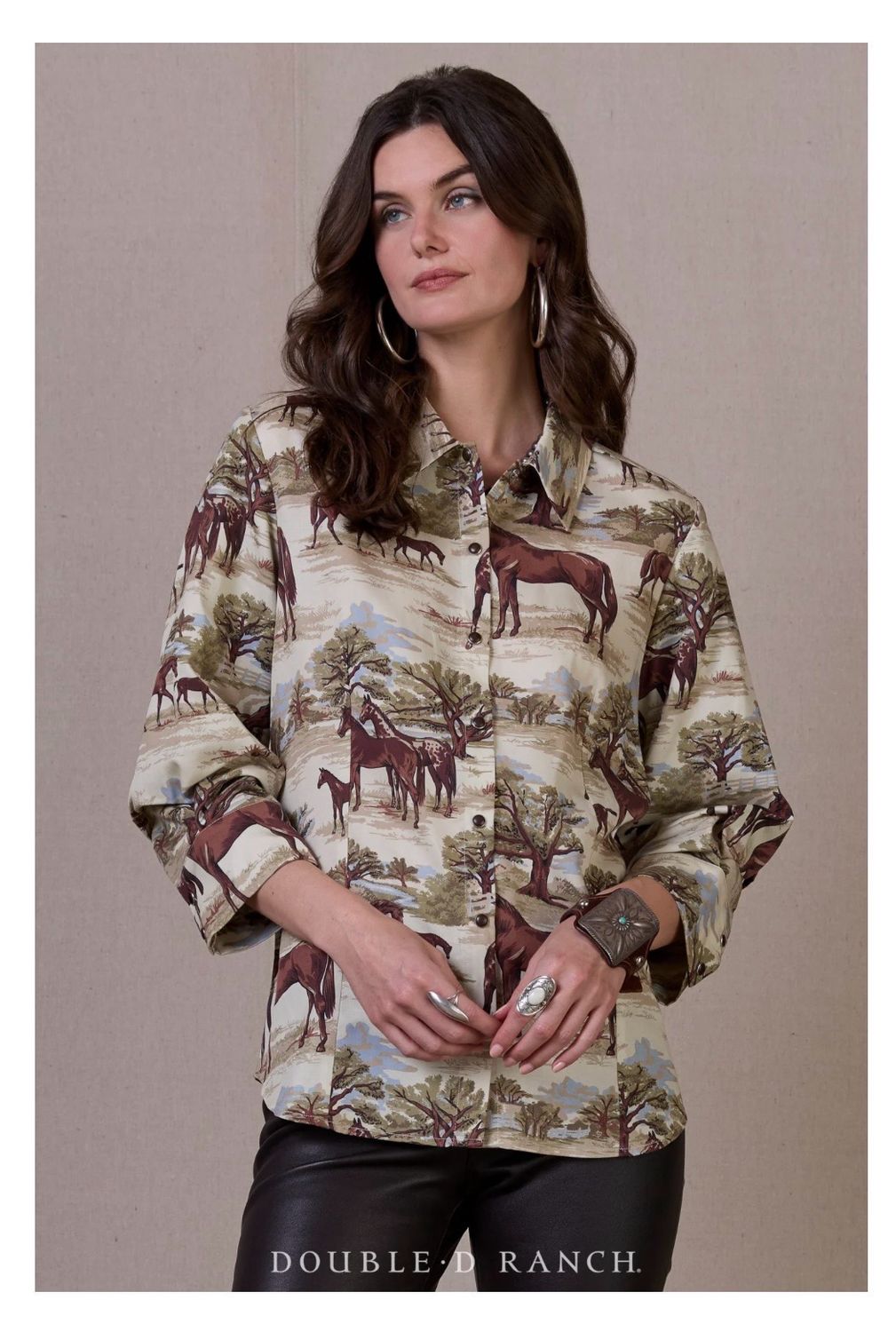 Double D T4155 Horsiculture Top