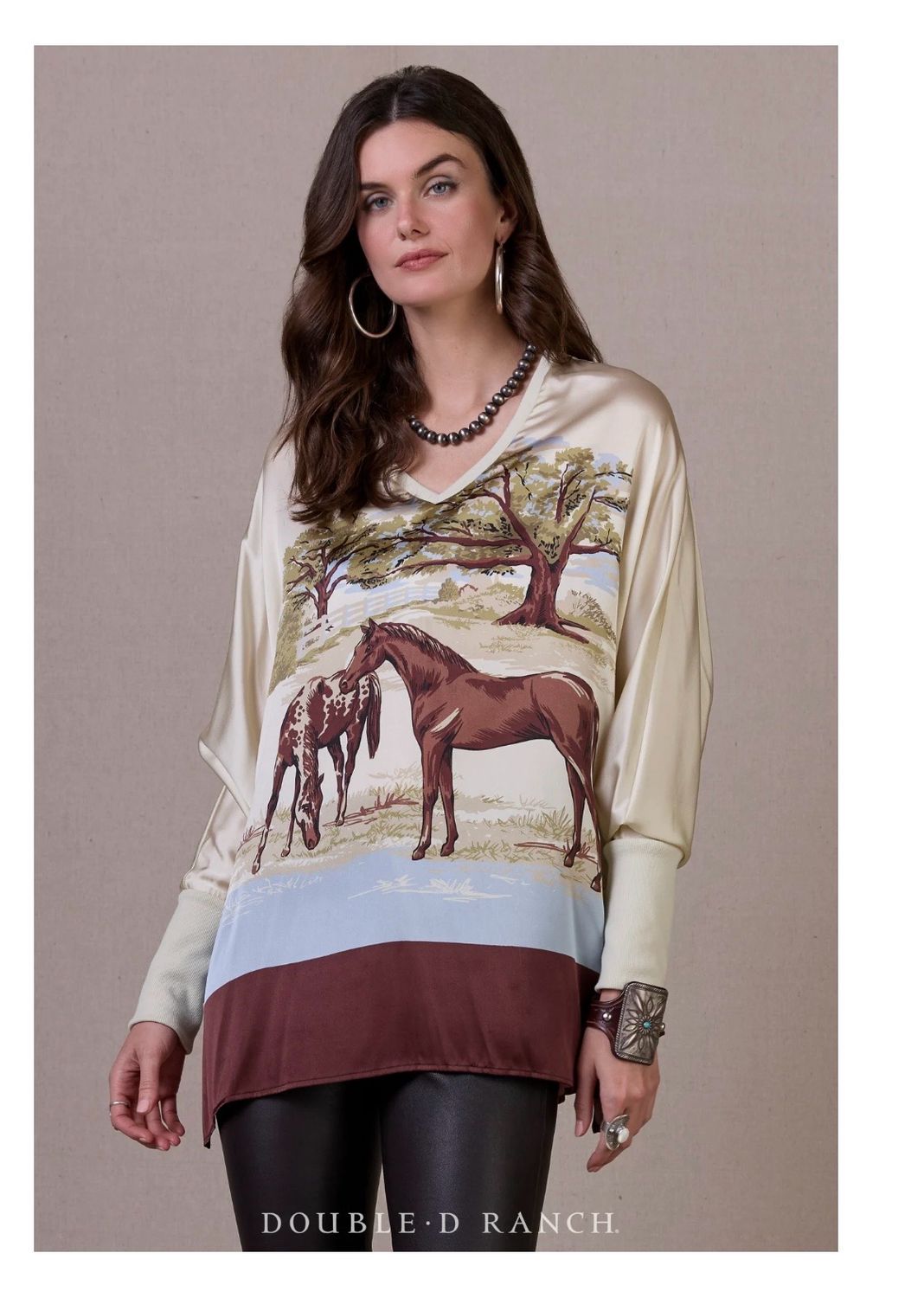 Double D T4165 Horse Sense Top