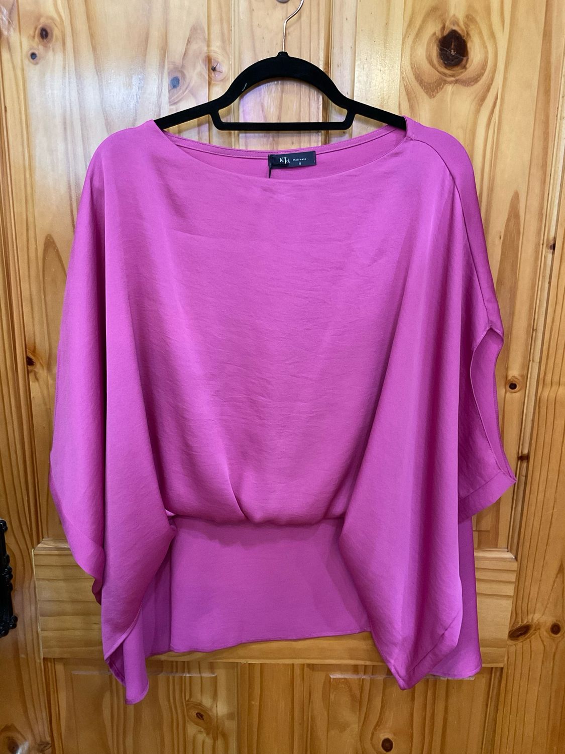 KLd. Signature KD45197 Caftan Blouse-Pink