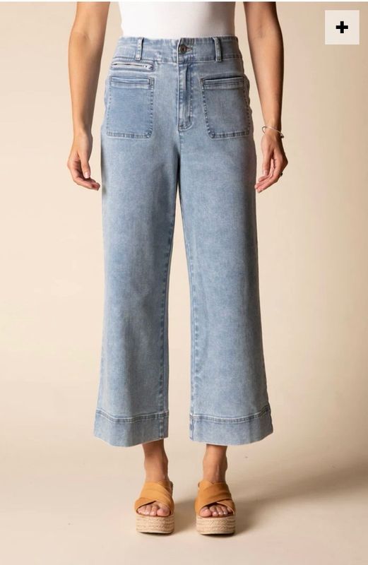 Habitat 11481 Stretch Denim Crop Jean