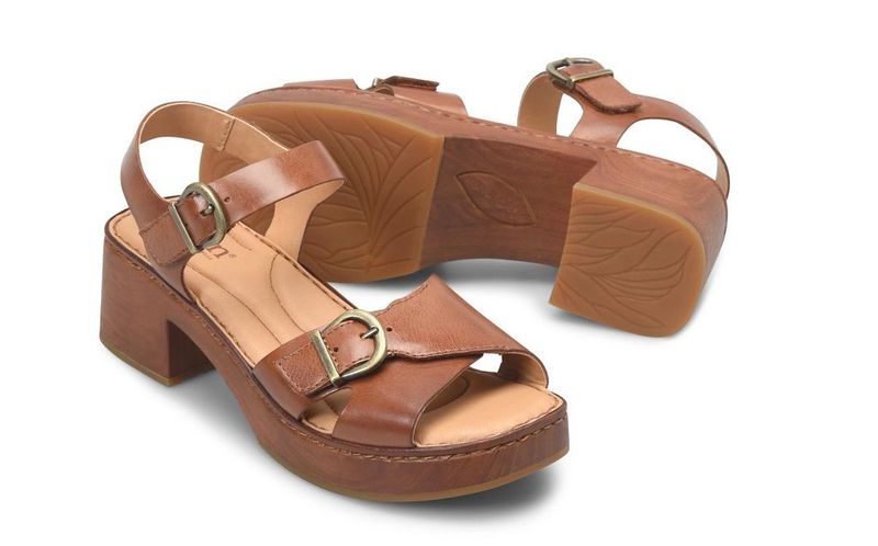 Born BR00854 Bella Sandal-Dark Tan